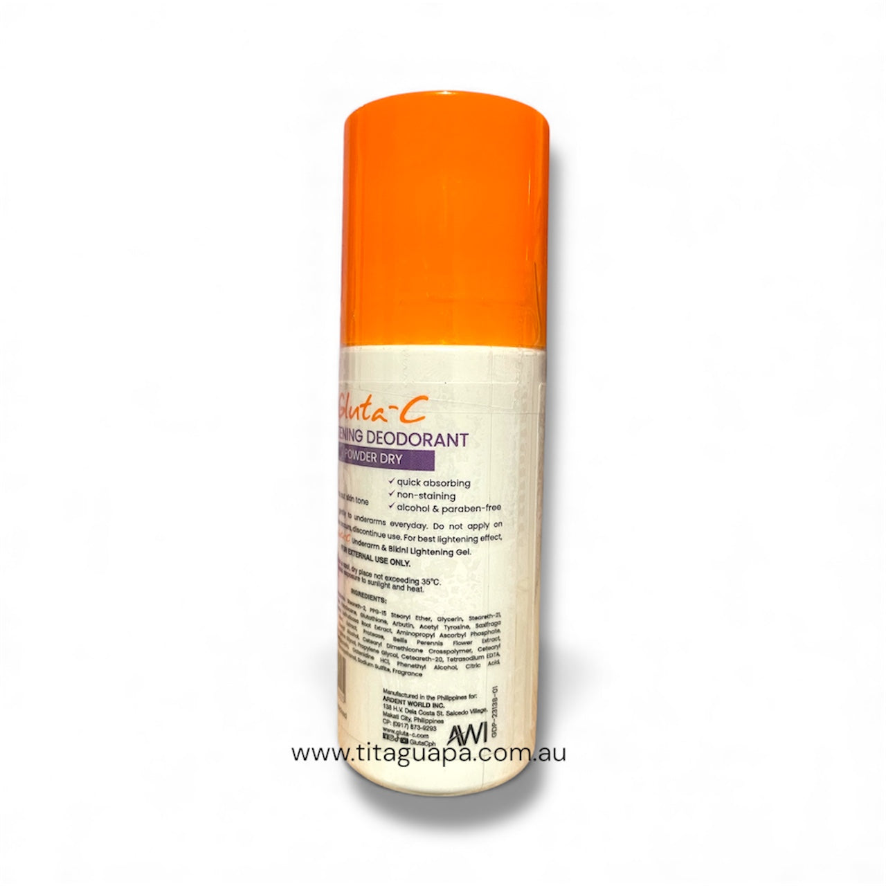 Gluta-C Lightening Deodorant Powder Dry 40ml