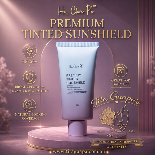 Her Choice Ph Premium Tinted Sunscreen SPF50+ 50g