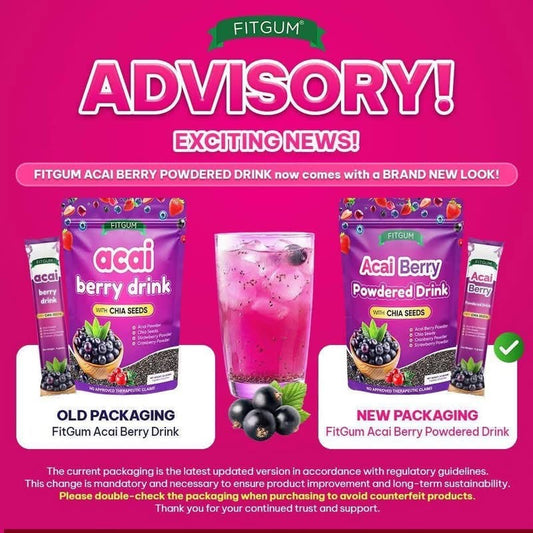 Fitgum Acai Berry Drink