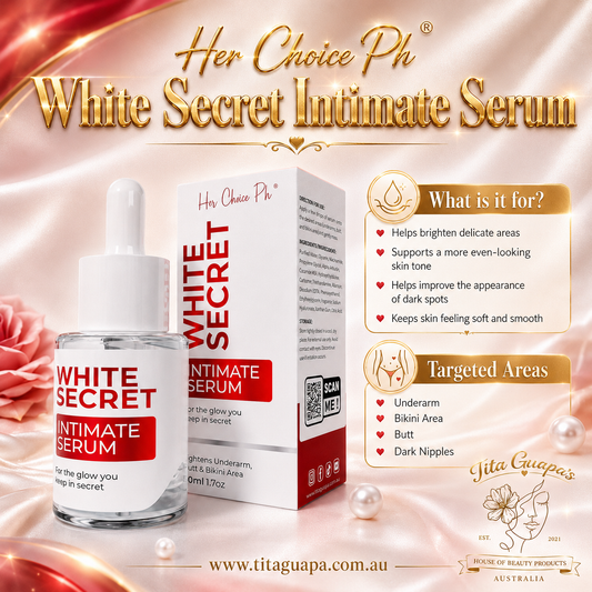 Her Choice Ph White Secret Intimate Serum 50ml - Underarms, Butt & Bikini Area