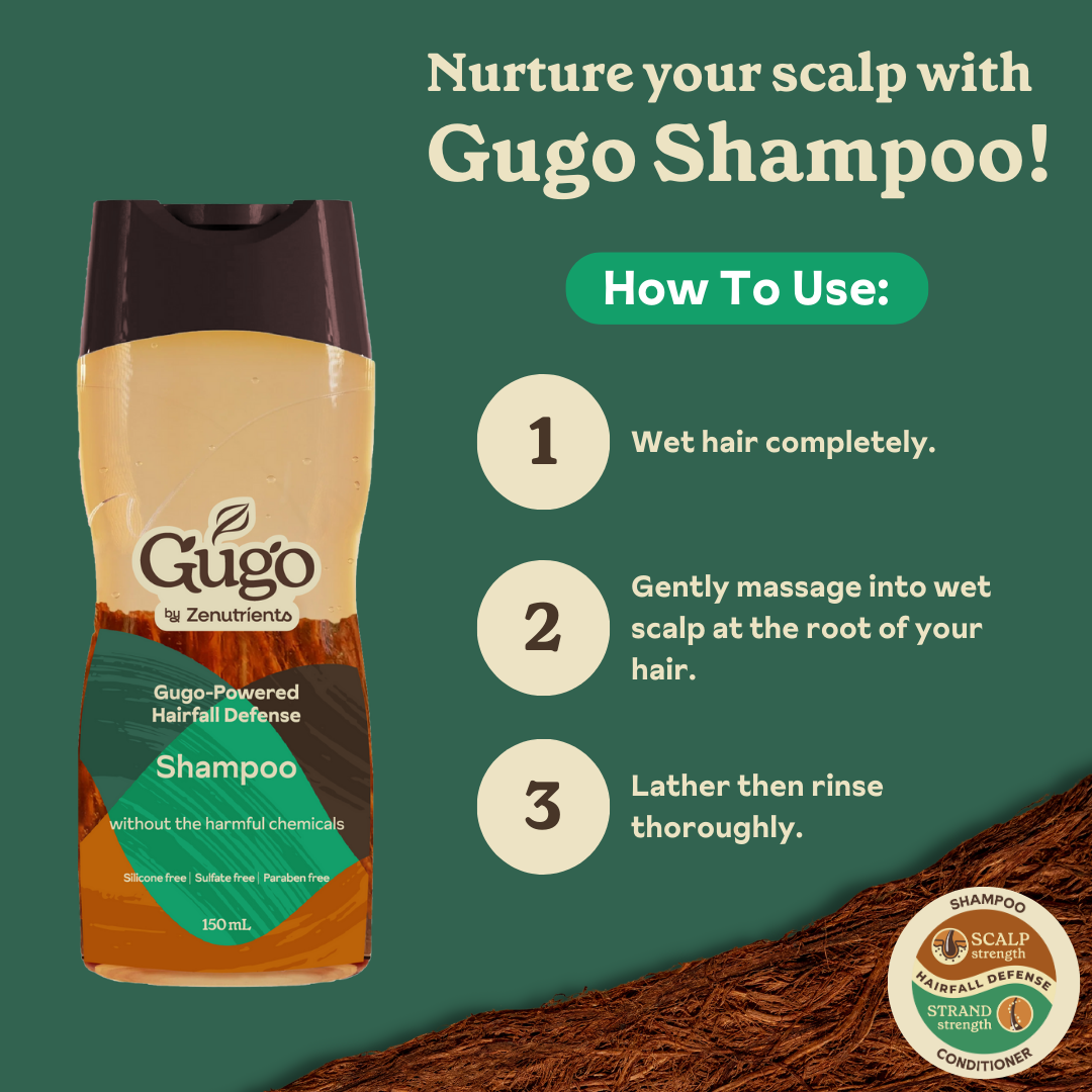 Zenutrients Gugo - Powered Hairfall Defense Shampoo 250ml