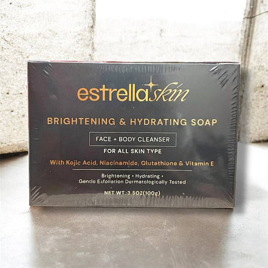 Estrella Skin Brightening & Hydrating Soap ( Face & Body) 100g