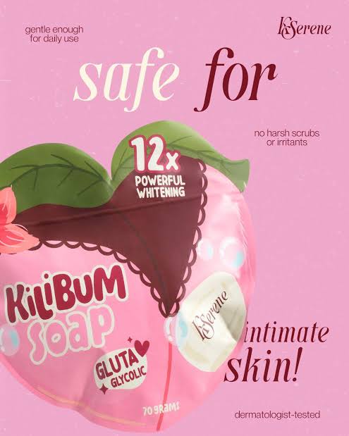 KiliBum Soap (Gluta Gycolic) 3 x 70g