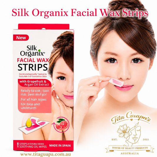 Silk Organix Facial Wax Strips