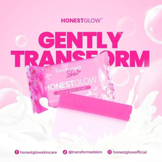 Honest Glow Transformed Skin Face & Body Soap 125g