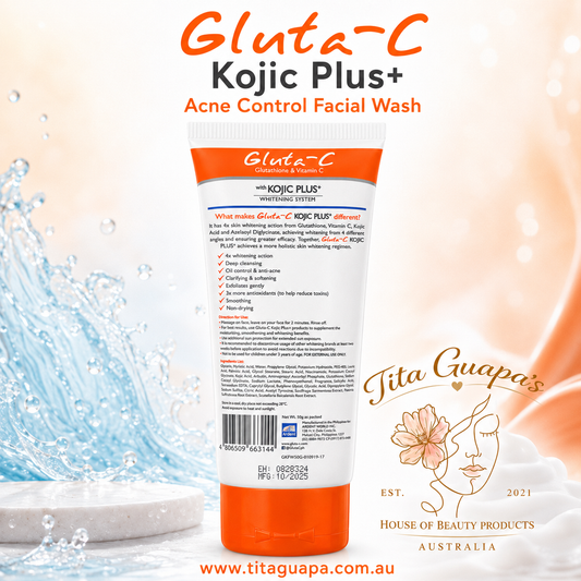 Gluta-C Kojic Plus+ Acne Control Facial Wash 50g