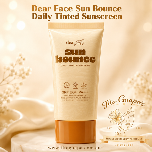 Dear Face Sun Bounce Daily Tinted Sunscreen SPF50+ PA+++ 50ml
