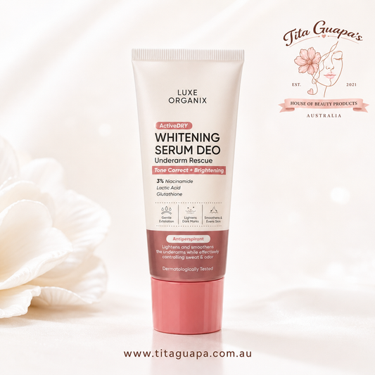 Luxe Organix ActiveDRY Whitening Serum Deo Underarm Rescue 50g