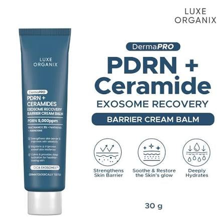 Luxe Organix DermaPRO PDRN + Ceramides Exosome Recovery Barrier Cream Balm – 30g
