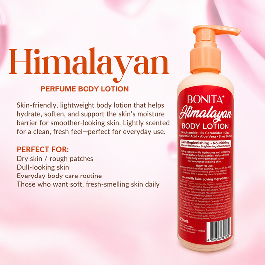 Bonita Himalayan Perfume Body Lotion – 250ml