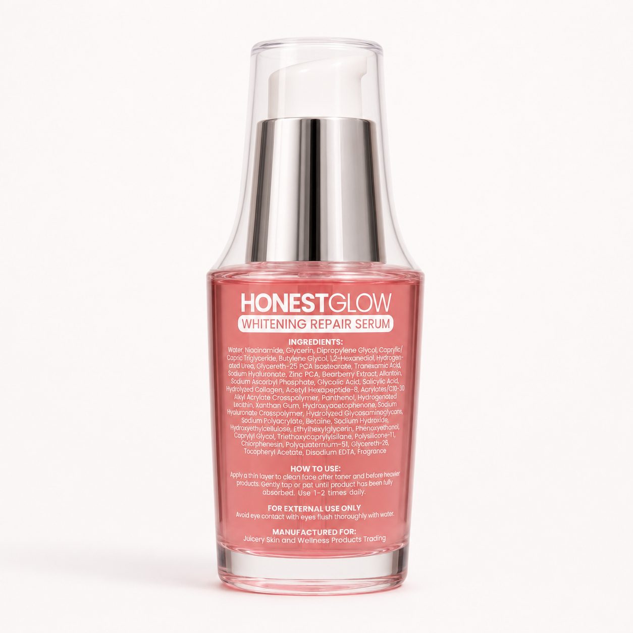 Honest Glow Whitening Repair Serum 30ml