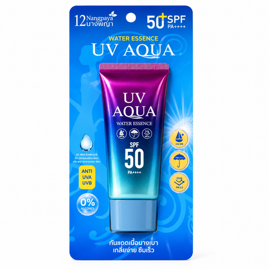 12 Nangpaya UV Aqua Water Essence SPF50 PA++++ Sunblock 60ml