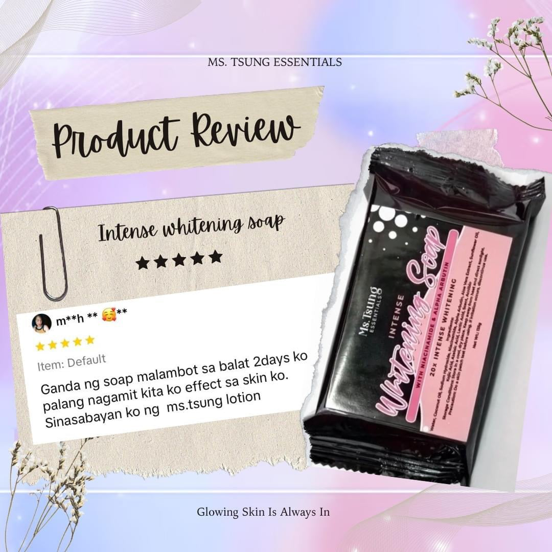 Ms. Tsung Intense Whitening Soap