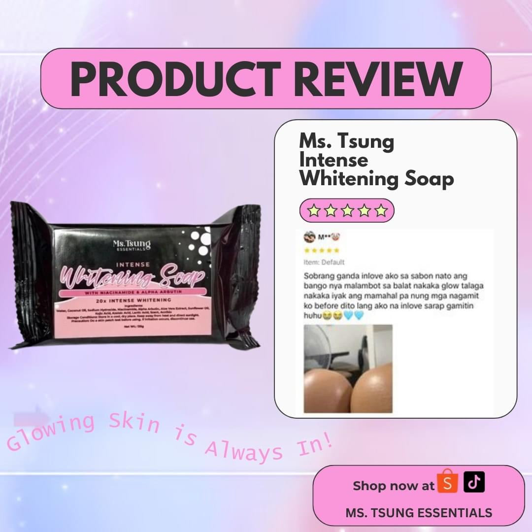 Ms. Tsung Intense Whitening Soap