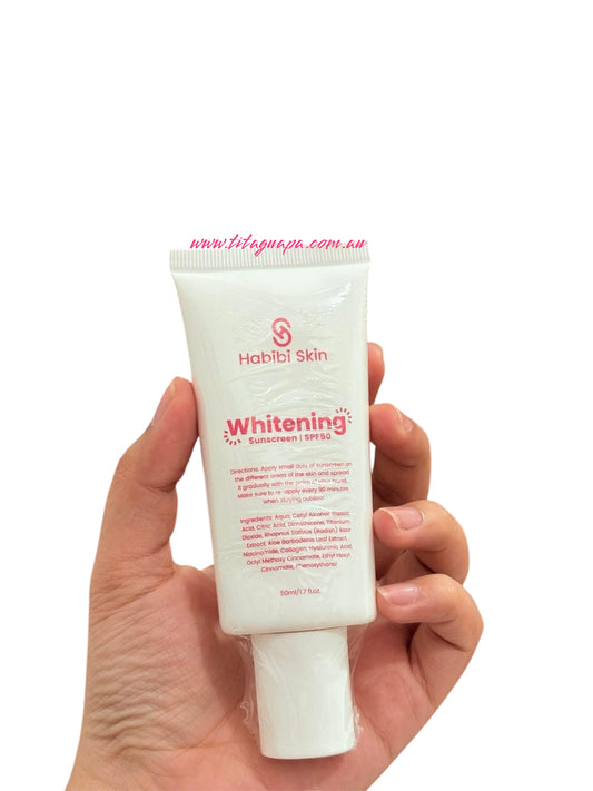 Habibi Skin Whitening Sunscreen SPF50 50ml
