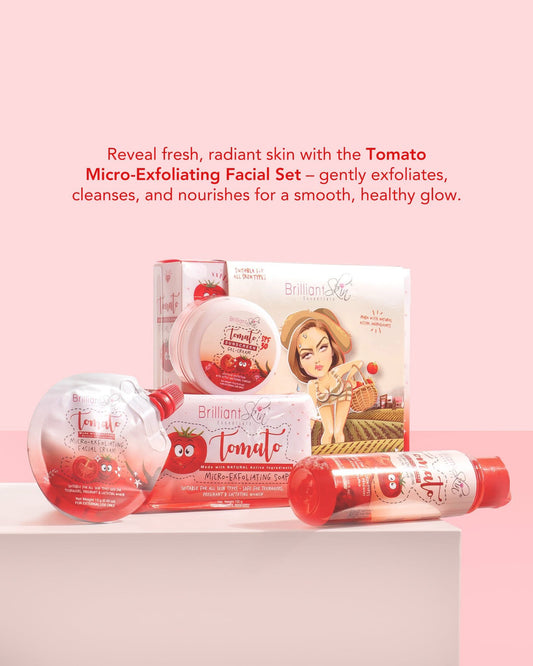 Brilliant Skin Tomato Micro-Exfoliating Set