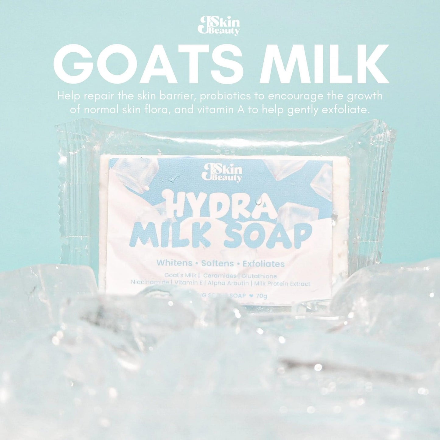 Hydra Milk Soap by Jskin 70g