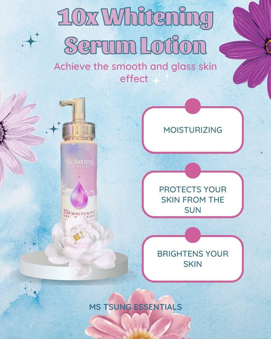 Ms. Tsung 10x Whitening Serum BODY LOTION SPF35 250ml