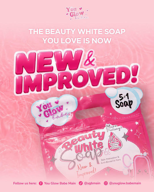 You Glow Babe Beauty White Soap 5 + 1 x 70g each