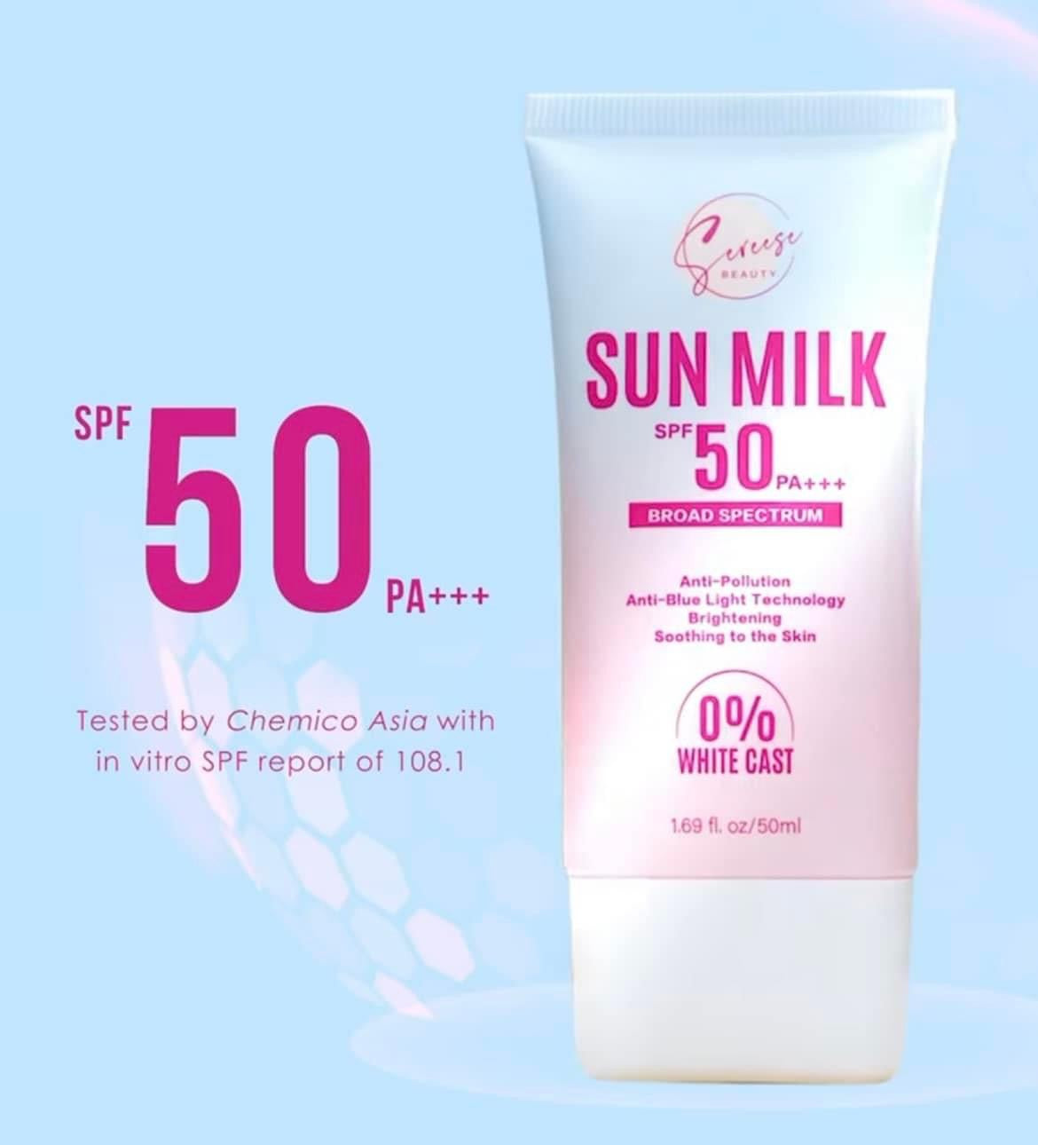 Sereese Beauty Sun Milk SPF50
