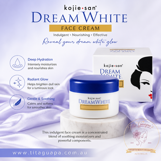 Kojie San Dream White Anti-Aging Cream with Sunscreen SPF30 – 30g