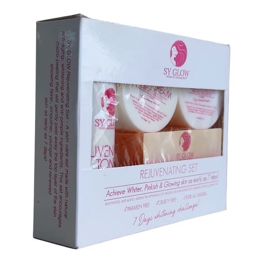 SY Glow Rejuvenating Set - 7 Days Whitening Challenge!
