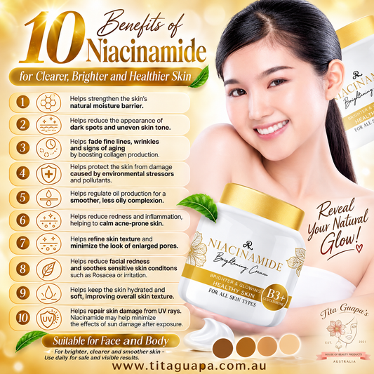 AR Niacinamide Brightening Face and Body Cream 200g