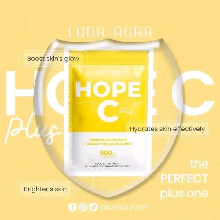 Hope C Plus Sodium Ascorbate + Japan Collagen & Zinc 30 caps