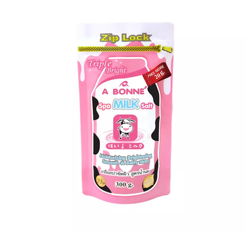 A Bonne Spa Milk Salt Refill with Zip Lock 300g