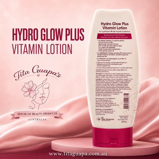 Myra Hydro Glow Plus Vitamin Lotion – 200mL