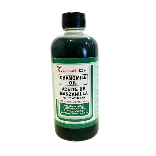 Aceite De Manzanilla ( Chamomile Oil) Antiflatulent by Jchemie 120ml