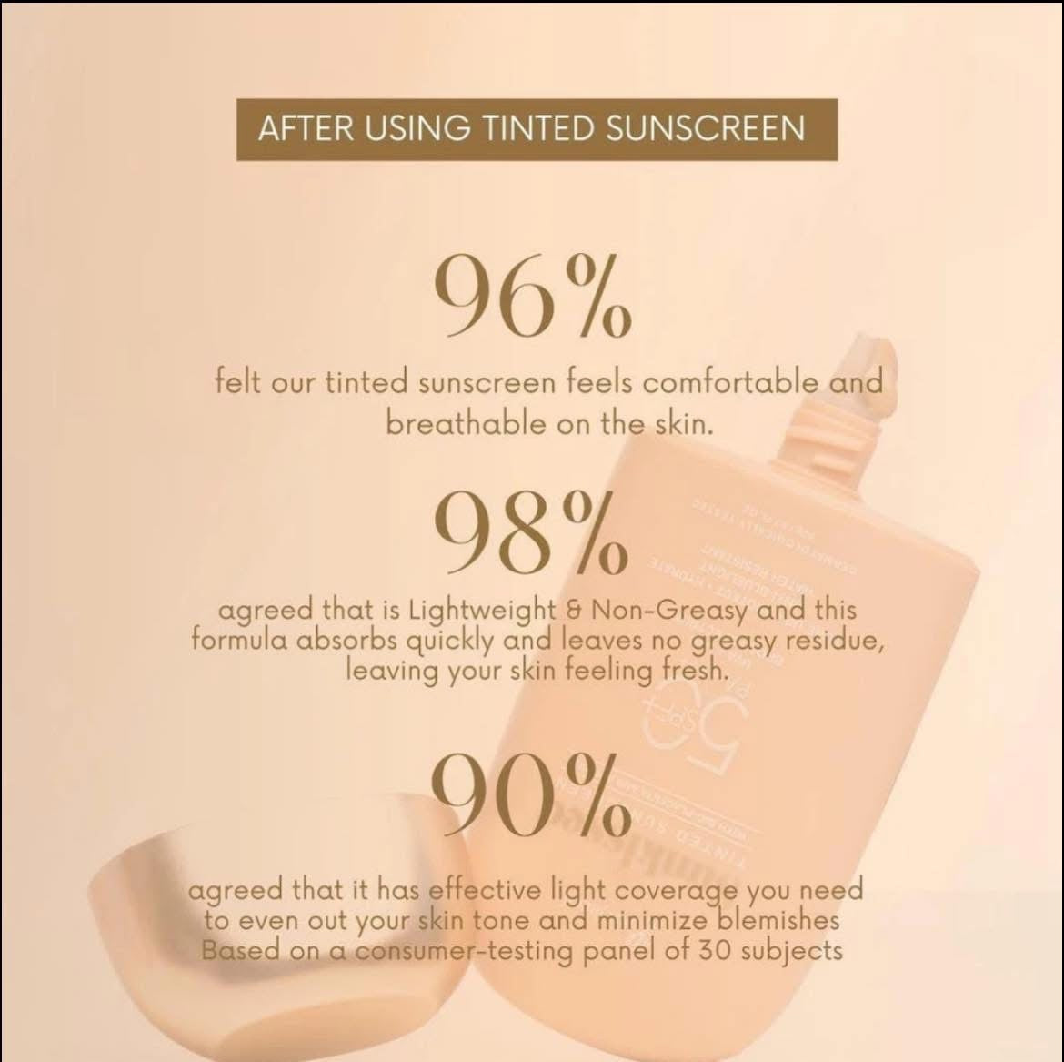 Barefaced Sunkissed Tinted Sunscreen SPF 50+ PA +++ ORIGINAL Coverage - 20g pouch