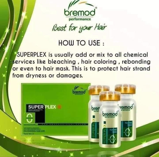 Bremod Superflex: Keratin Strong Repair Supplements (10mL)