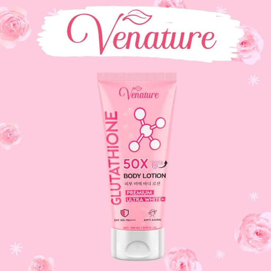 Venature Glutathione Body Lotion 50x Tone Up 150ml