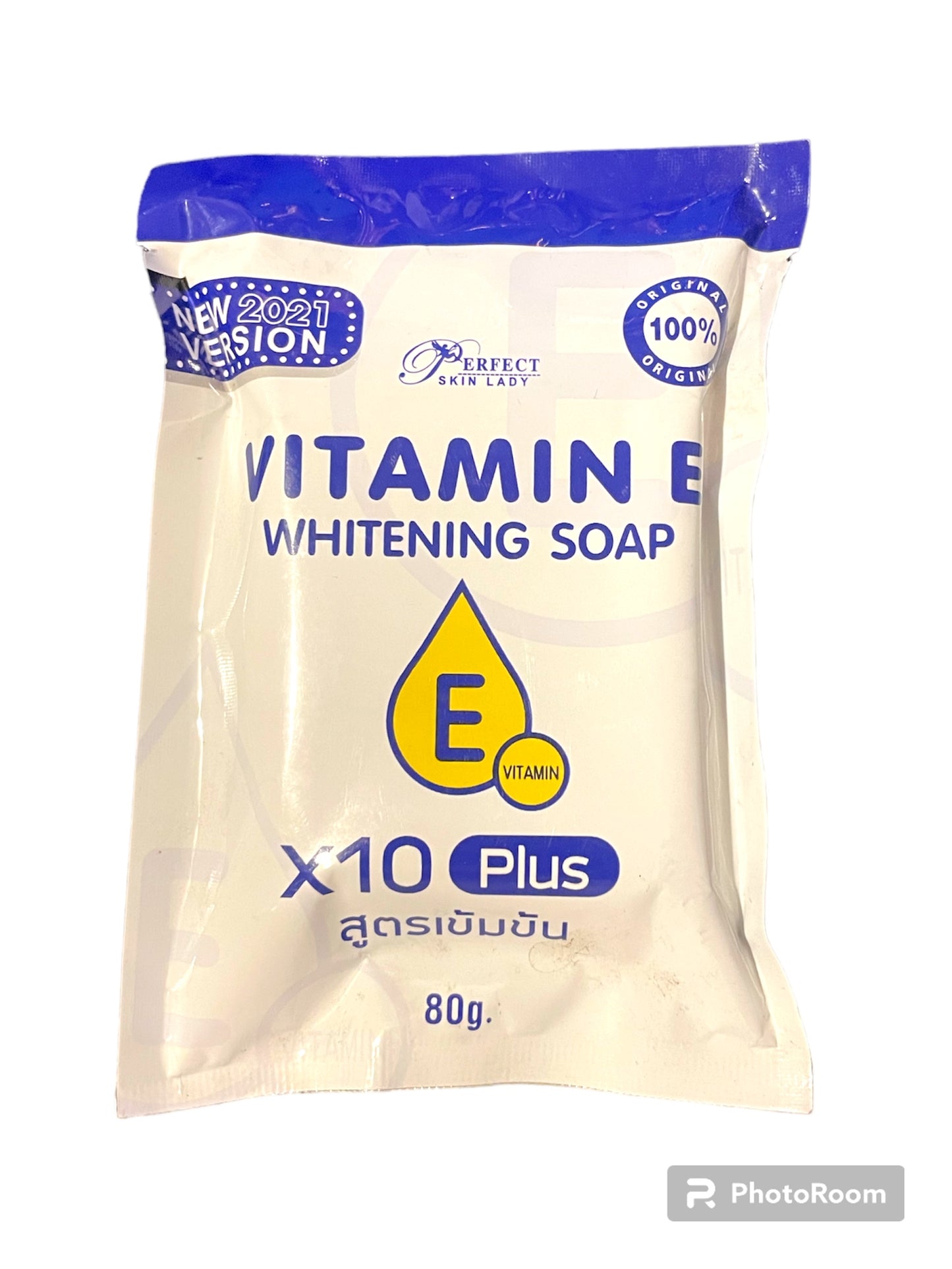 Vitamin E Whitening Soap x10 Plus 80g by Perfect Skin Lady