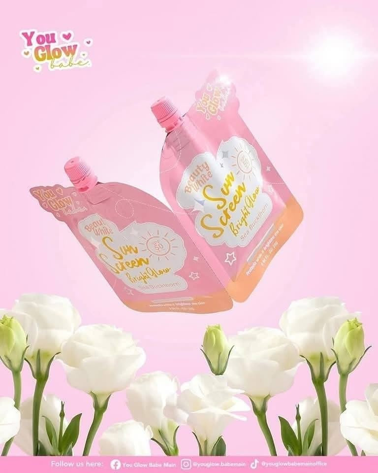 Beauty White Sunscreen 2x 25g SPF50 PA+++ ( TWIN PACK) )