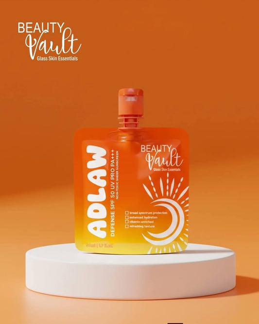 Beauty Vault Adlaw Defense Sheer Sunscreen SPF50 UV PRO PA+++ 50ml