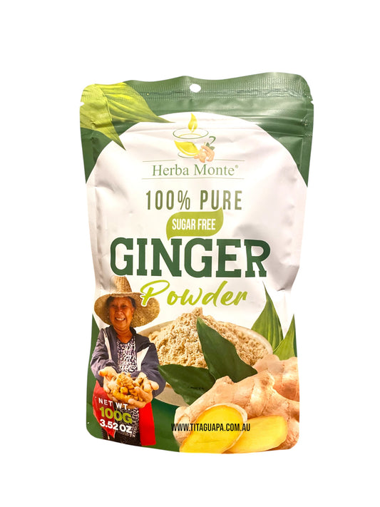 Herba Monte 100% Pure Ginger Powder 100g