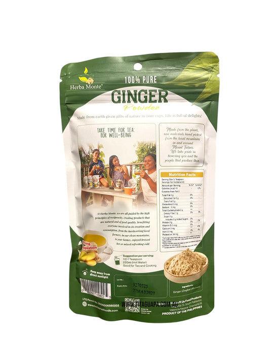 Herba Monte 100% Pure Ginger Powder 100g