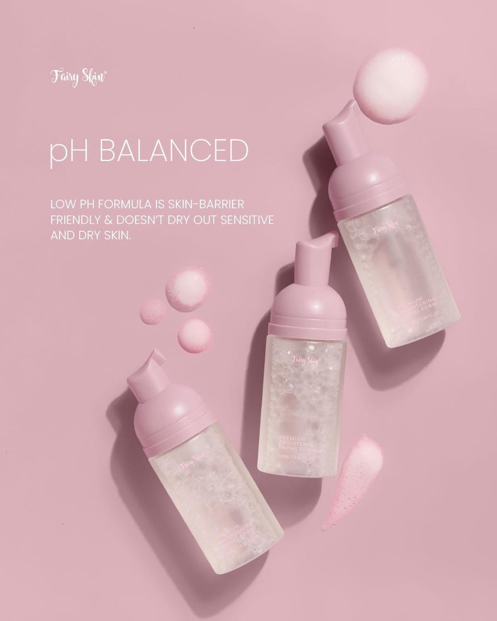 Fairy Skin Premium Brightening Facial Foam