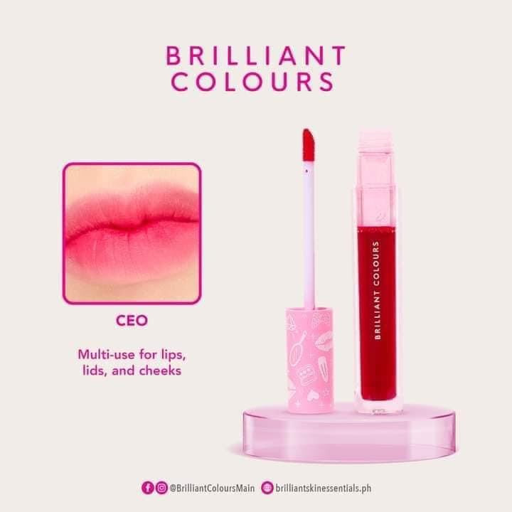 Brilliant Colours Lip and Cheek Tint ( CEO ) Berry Pink