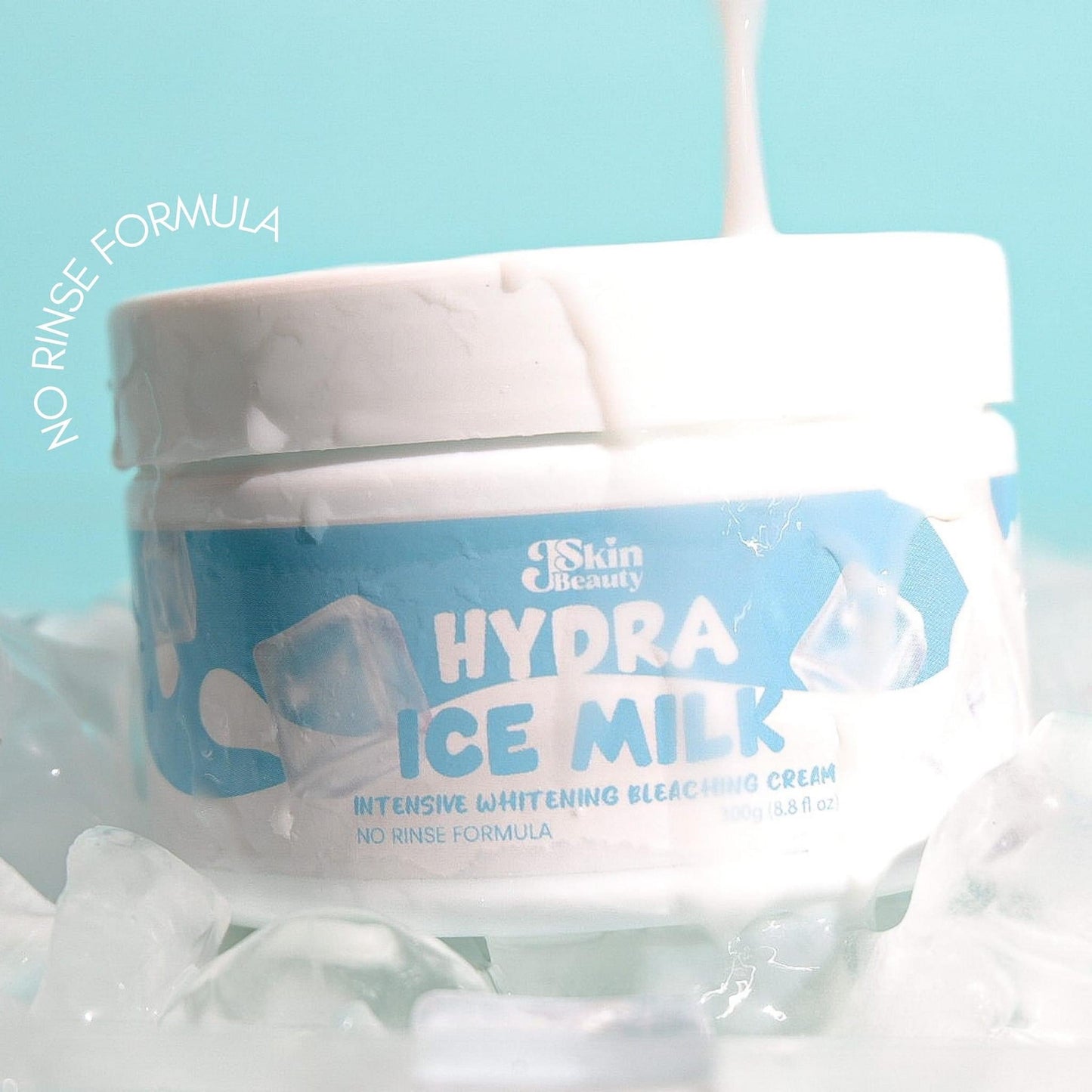 Hydra Ice Milk Intensive Whitening Bleaching Cream by JSkin Beauty 300g