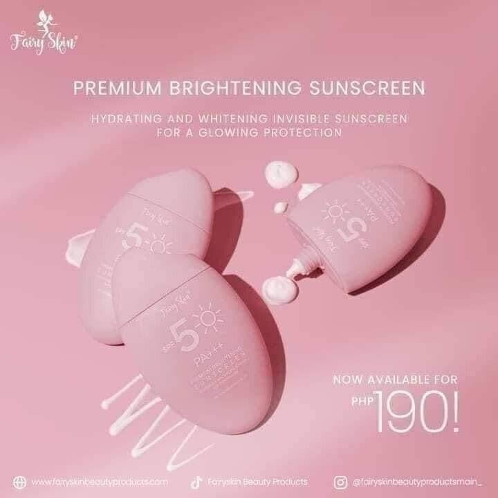 Fairy Skin Premium Brightening SUNSCREEN SPF 50 PA+++ 50g