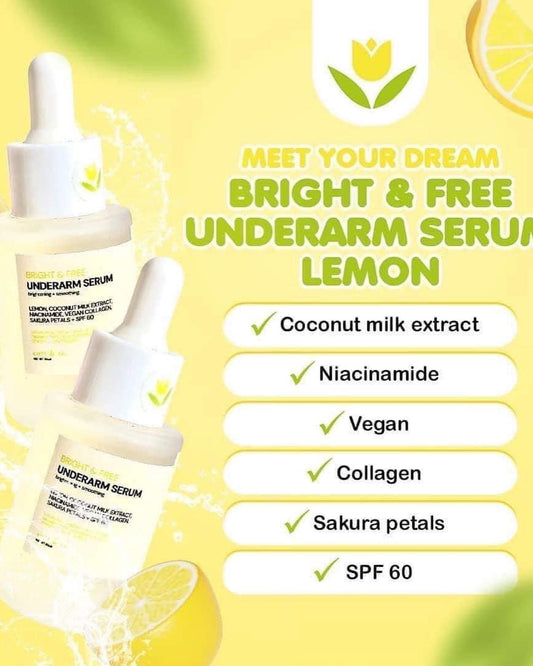 Bright and Free Underarm Serum by Catt and Co. 30ml