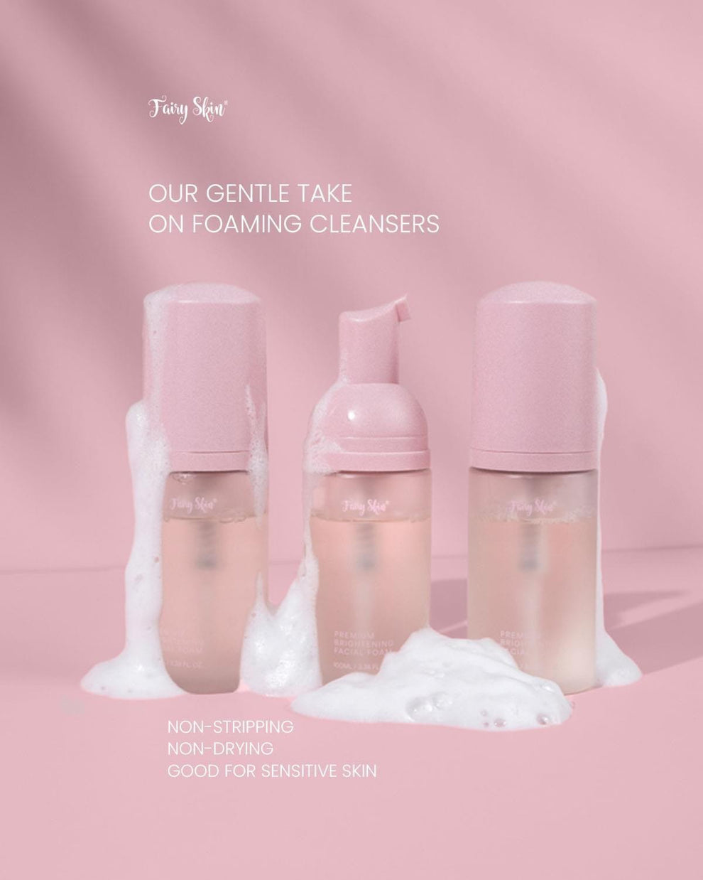 Fairy Skin Premium Brightening Facial Foam