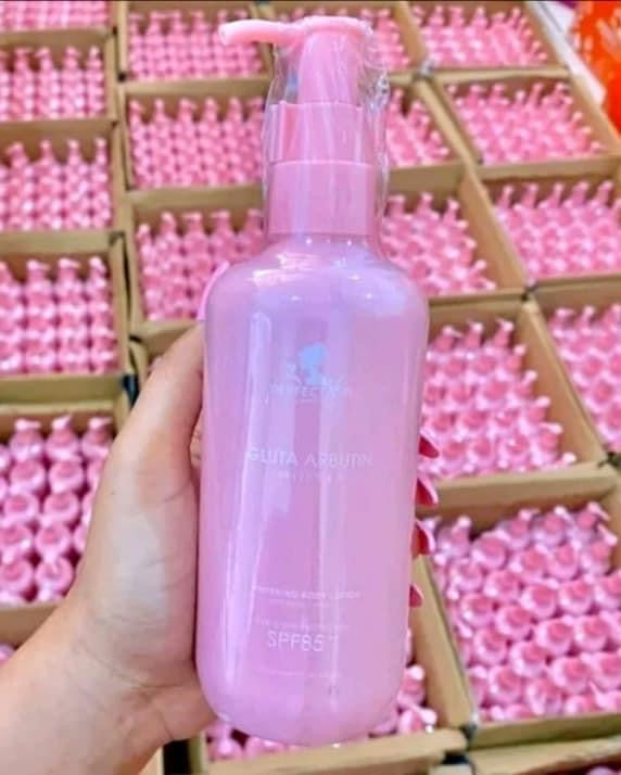 Perfect Skin Gluta Arbutin Whitening Body Lotion with SPF85 & Snail Extract 300ml