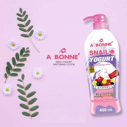A Bonne' Snail Yogurt Whitening Lotion 400ml