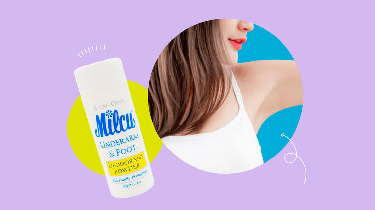 MILCU Underam and Foot Deodorant Powder 80g