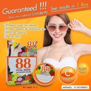 88 Total White Underarm Cream