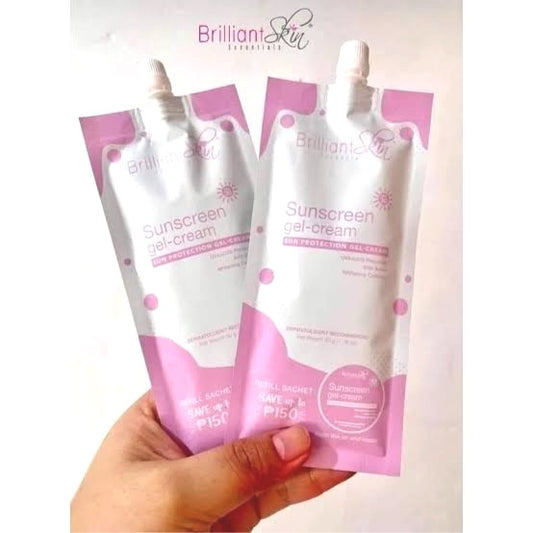 Brilliant Skin Sunscreen Gel Cream Sunblock Sachet 50g